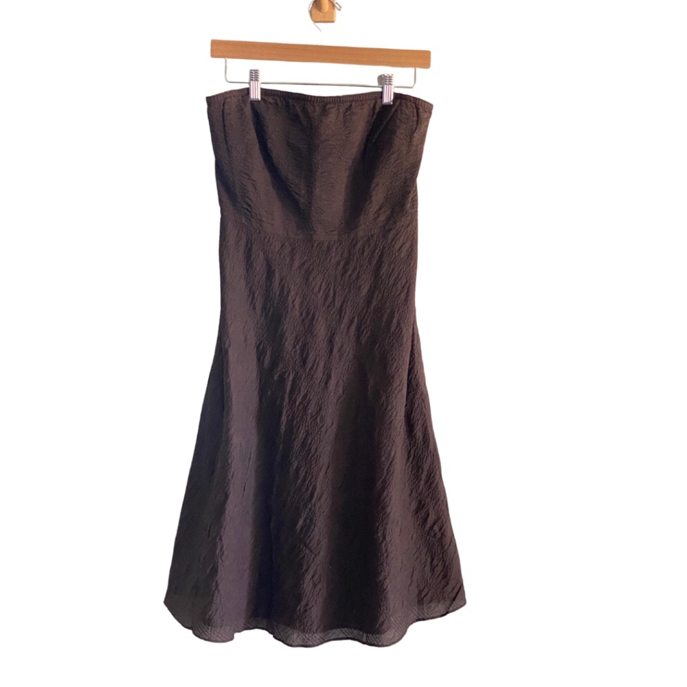 J. Crew Brown Tube Top Dress